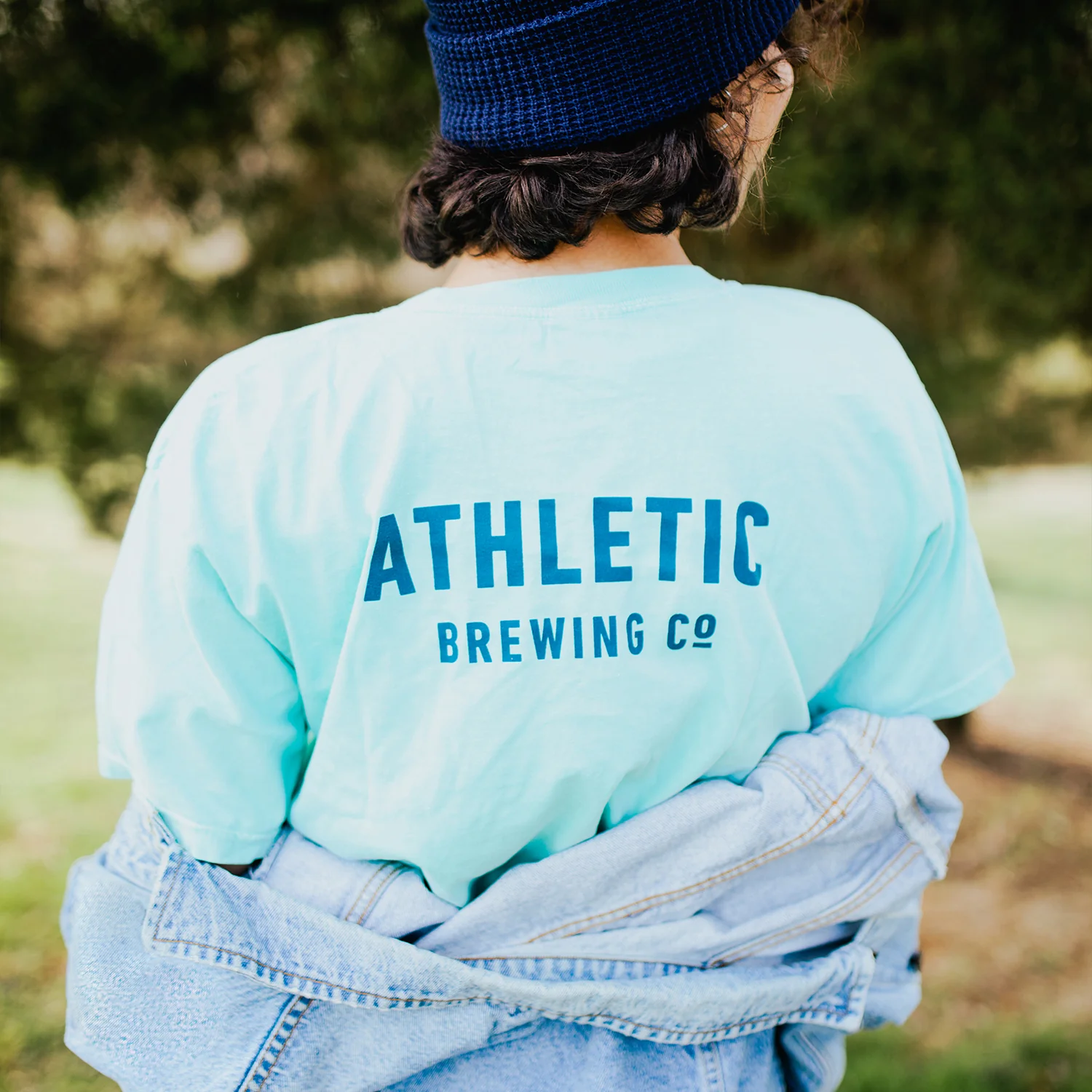Athletic Brewing Co Logo T-Shirt - Mint - Image 5