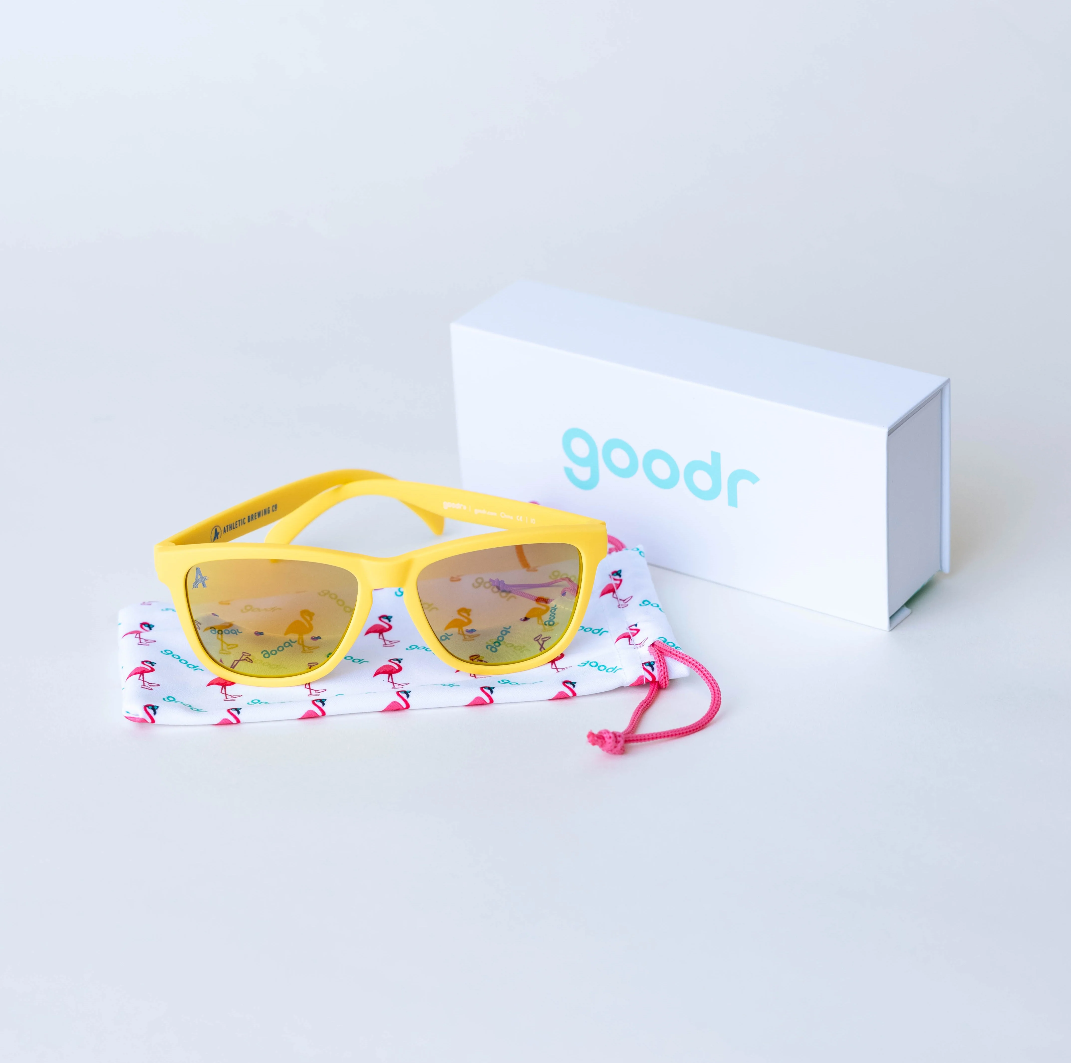 Athletic Goodr Sunglasses - Yellow - Image 4