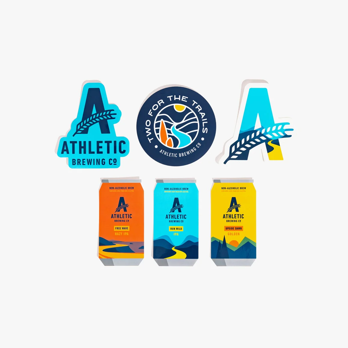 Athletic Sticker 6-Pack - Image 2