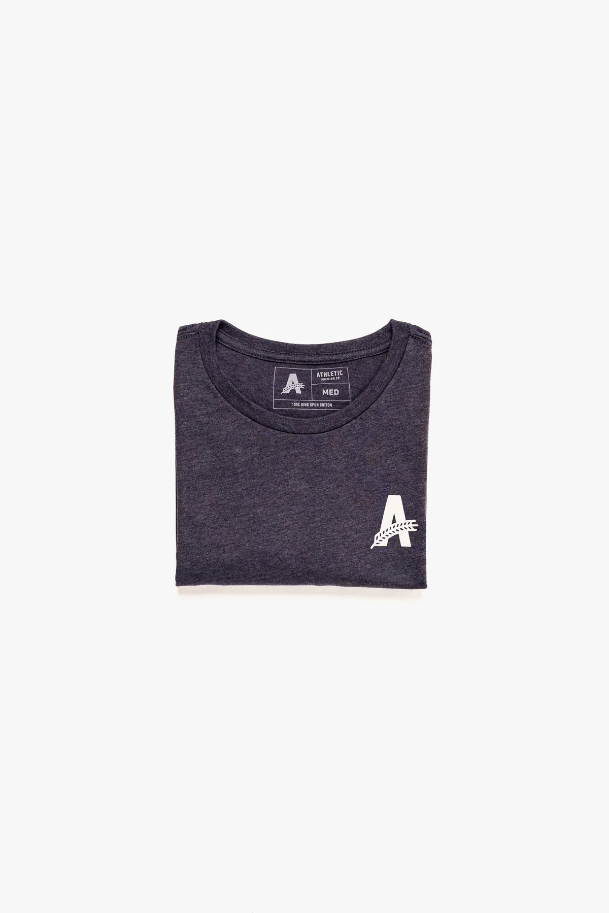 Athletic Brewing Co Logo T-Shirt Women's - Navy - Image 2